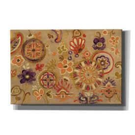 'Oriental Screen' by Silvia Vassileva, Canvas Wall Art,Size 1 Square