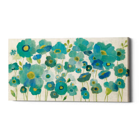 'Floral Lace' by Silvia Vassileva, Canvas Wall Art,Size 2 Landscape