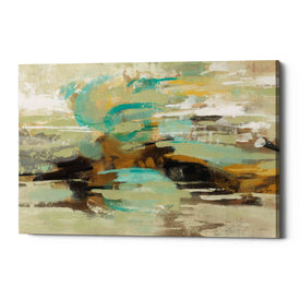'Hidden Lagoon' by Silvia Vassileva, Canvas Wall Art,Size A Landscape