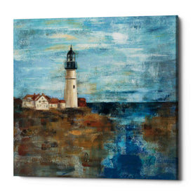 'Lighthouse Dream' by Silvia Vassileva, Canvas Wall Art,Size 1 Square