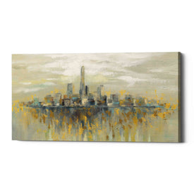 'Manhattan Fog' by Silvia Vassileva, Canvas Wall Art,Size 2 Landscape