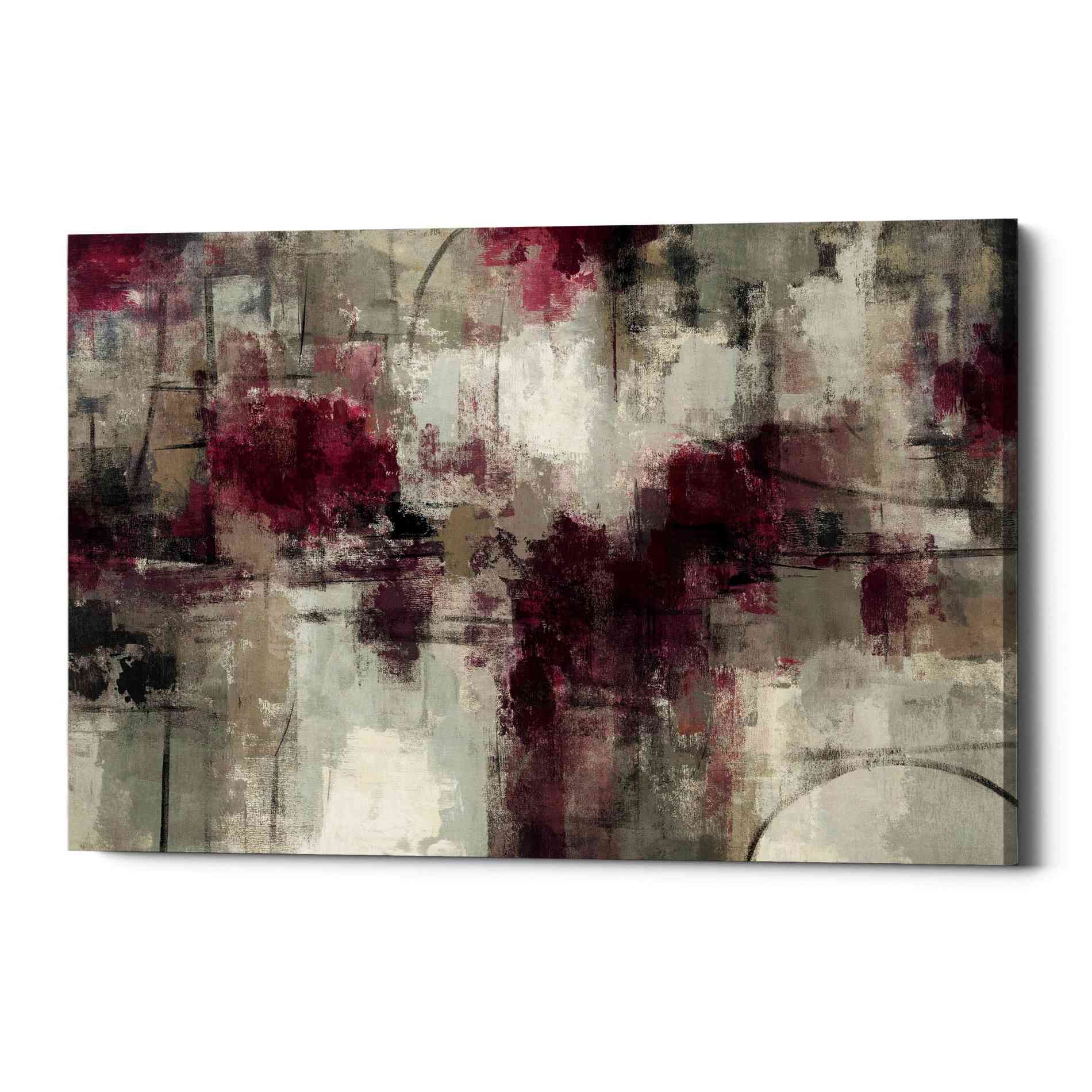 'Stone Gardens' by Silvia Vassileva, Canvas Wall Art,Size A Landscape