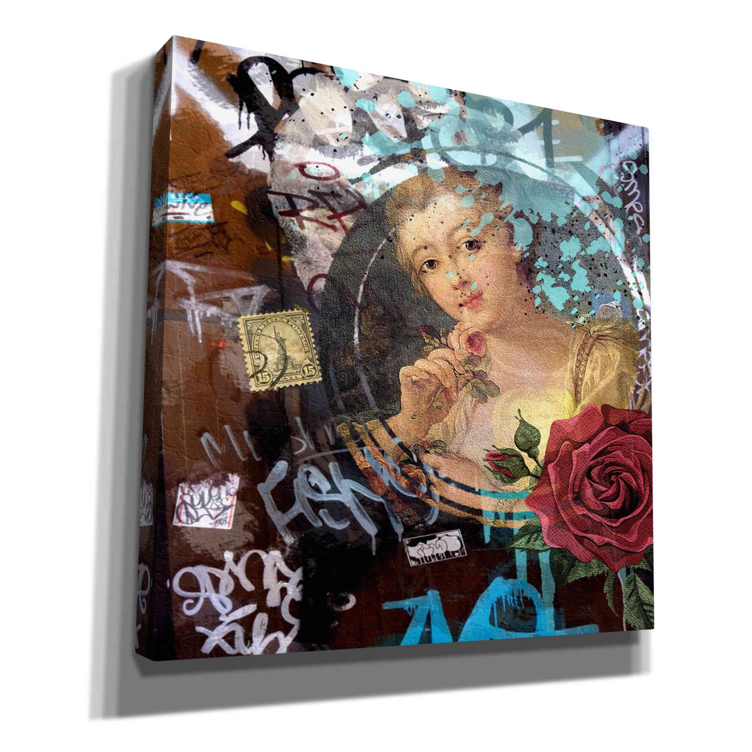 'Classic Graffiti' by Karen Smith, Canvas Wall Art