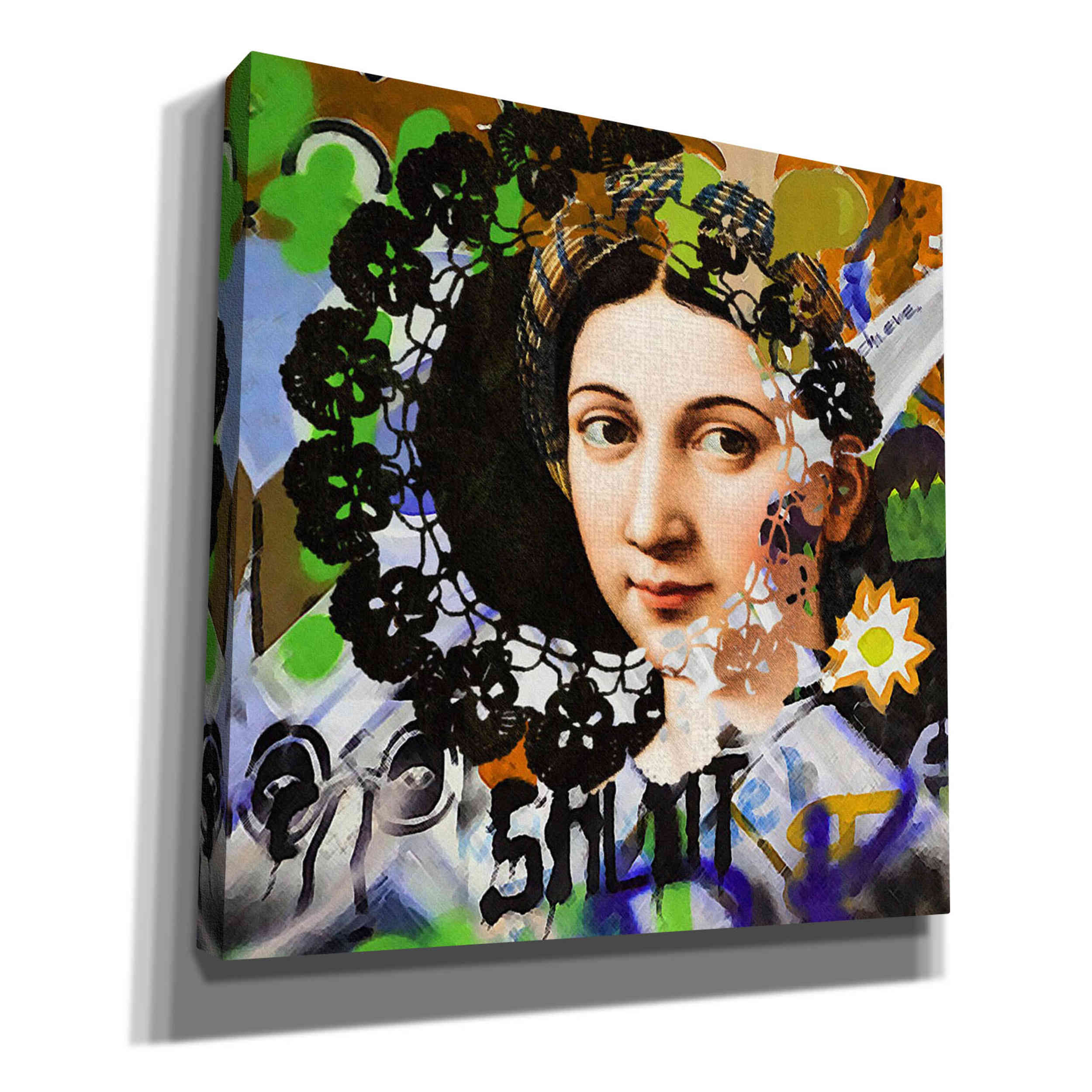 'Classic Graffiti' by Karen Smith, Canvas Wall Art