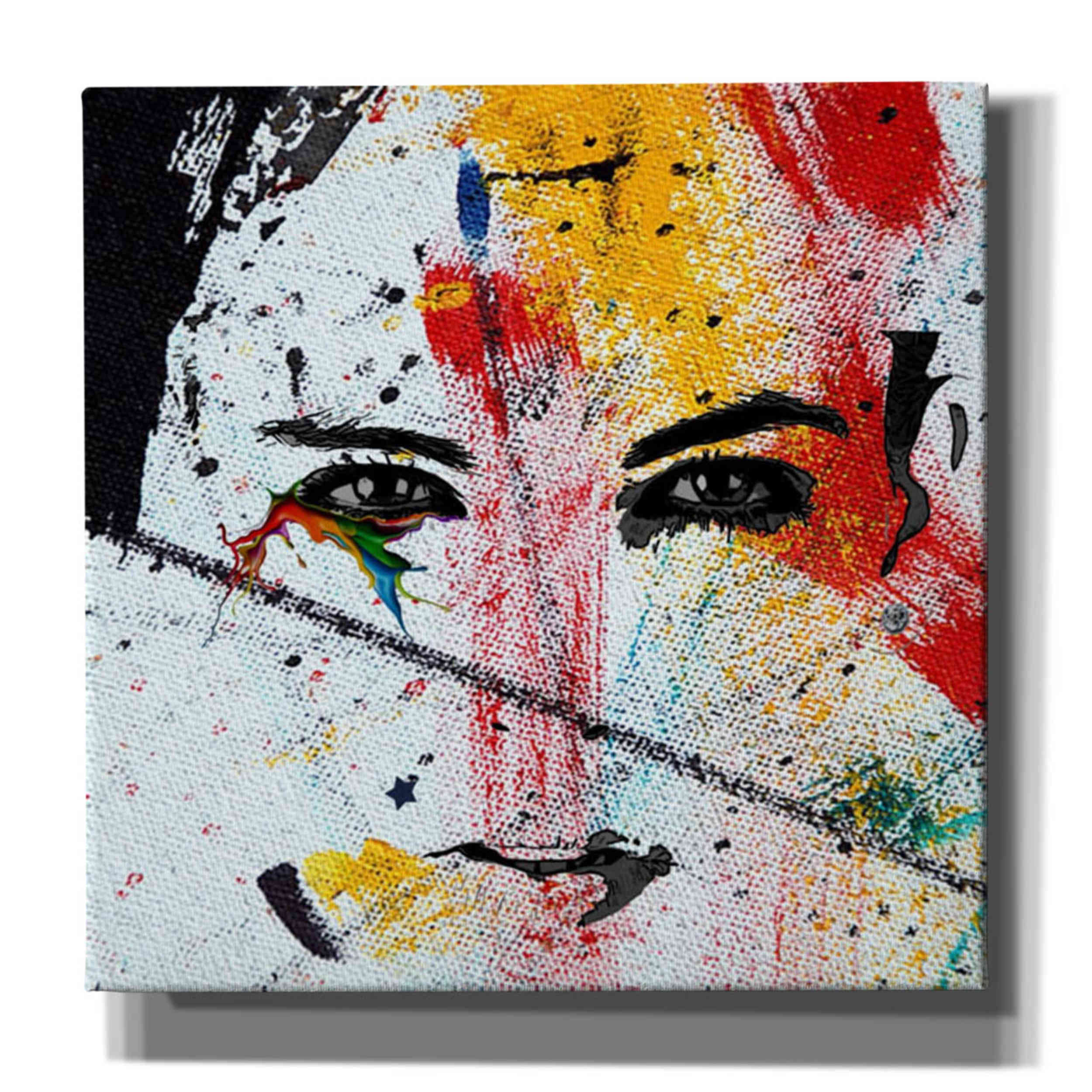 'Face Paint' by Karen Smith, Canvas Wall Art