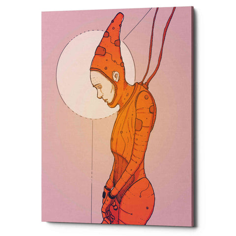 Image of 'Alpha Omega Orange' by Craig Snodgrass, Canvas Wall Art