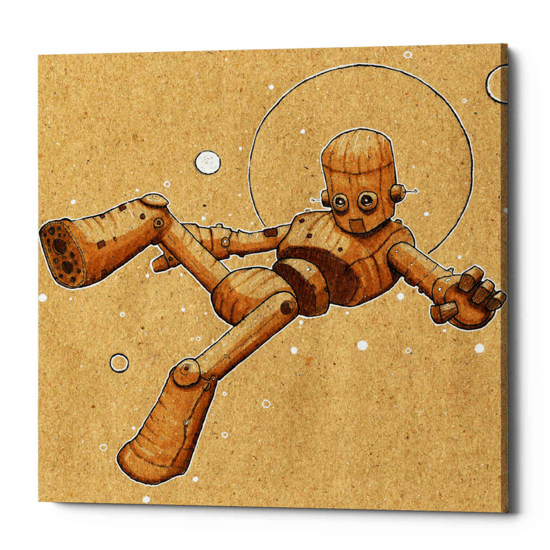 'Float Bot 2.0' by Craig Snodgrass, Canvas Wall Art