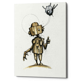 'Ink Bot 1.0' by Craig Snodgrass, Canvas Wall Art