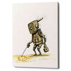 'Ink Bot 3.0' by Craig Snodgrass, Canvas Wall Art