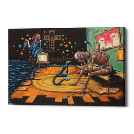 'Jesus Saves' by Craig Snodgrass, Canvas Wall Art
