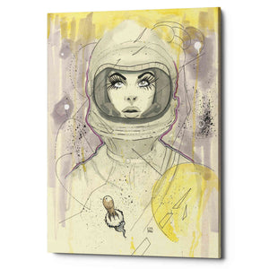 'Space Queen Gold' by Craig Snodgrass, Canvas Wall Art