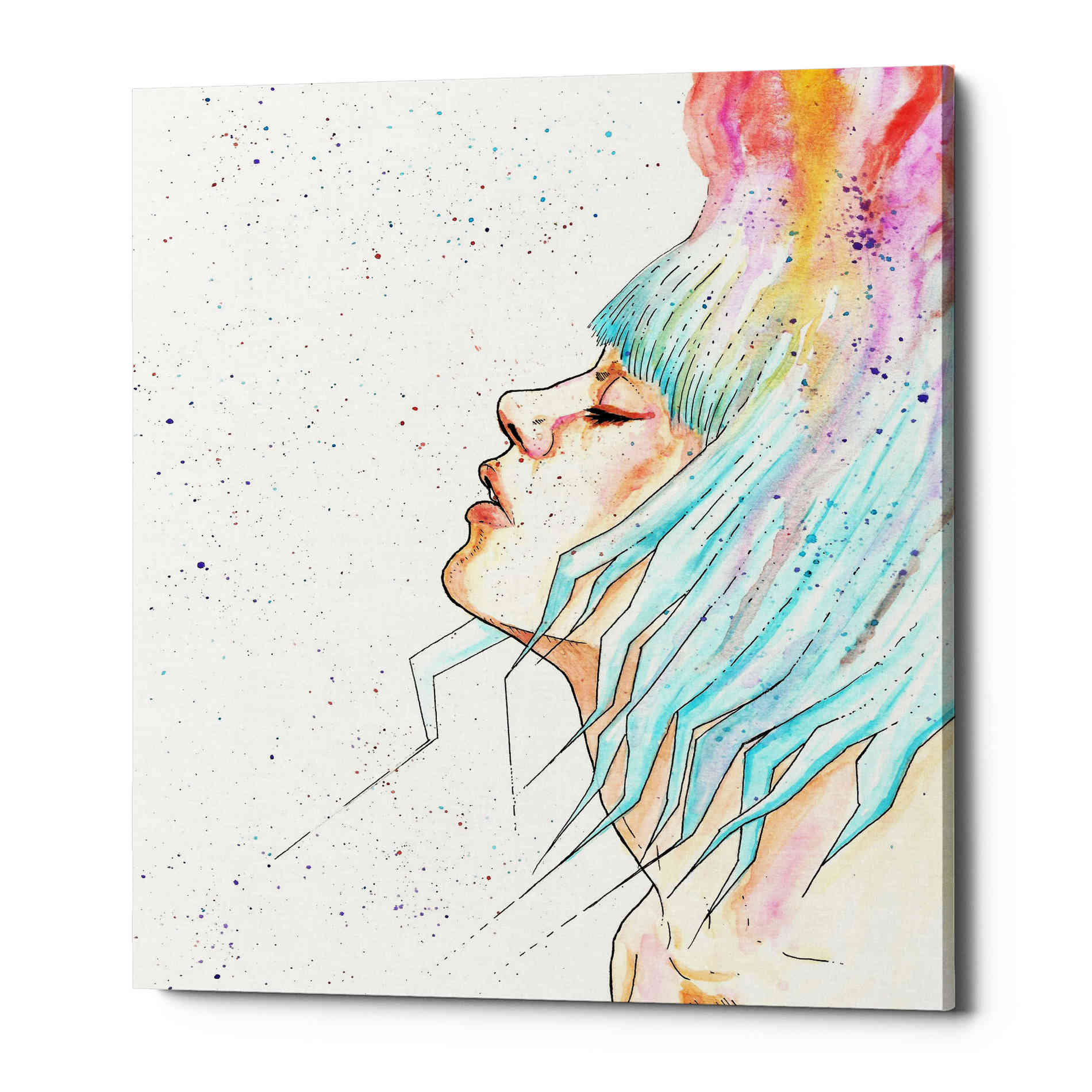 'Space Queen Rebirth' by Craig Snodgrass, Canvas Wall Art