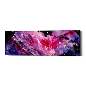 'Watercolor Nebula Fushia' by Craig Snodgrass, Canvas Wall Art