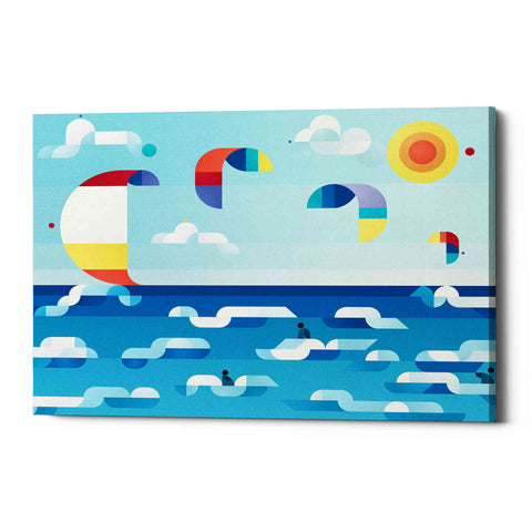 Image of 'Kites Dance' by Antony Squizzato, Canvas Wall Art