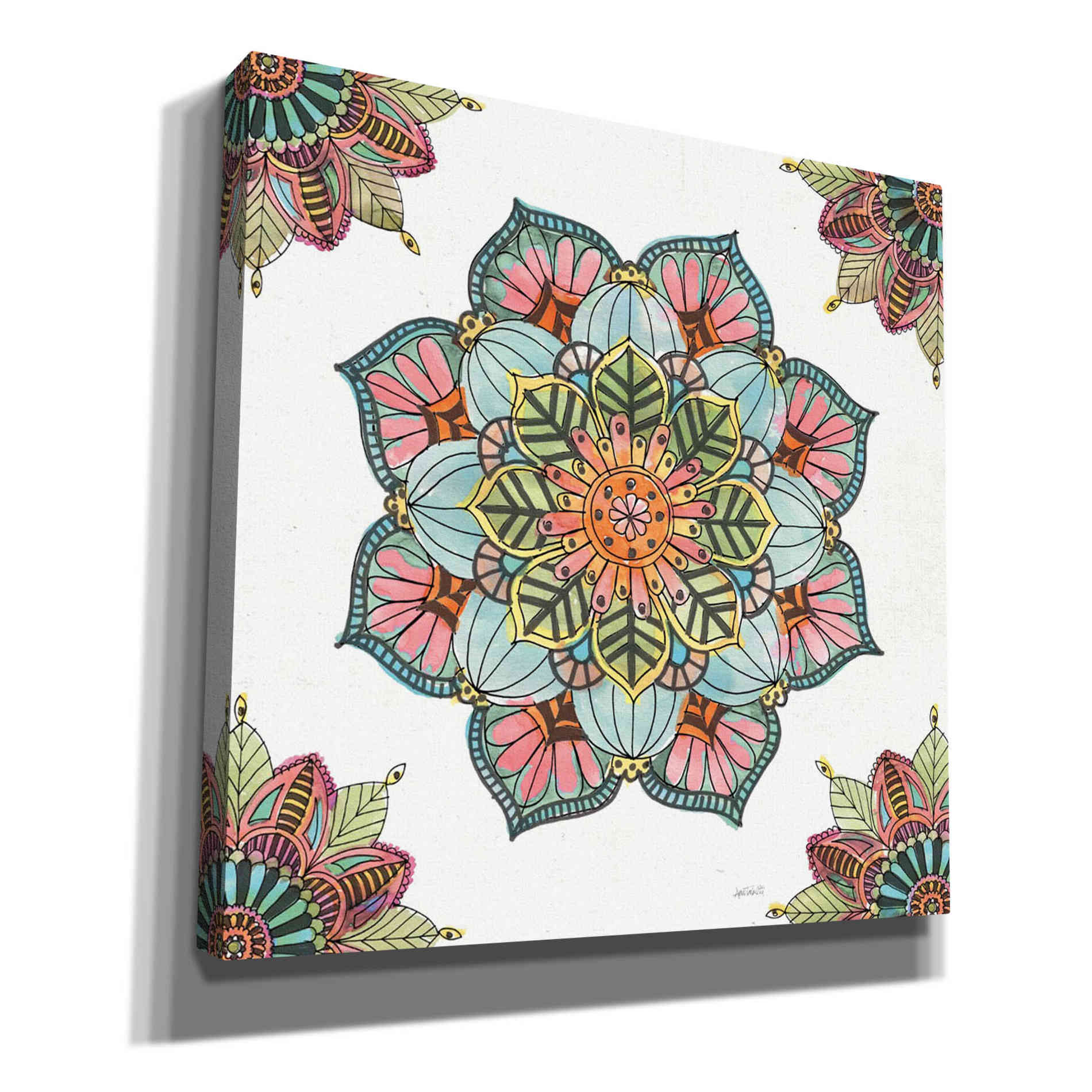 'Mandala Morning V' by Anne Tavoletti, Canvas Wall Art