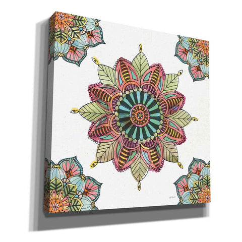 Image of 'Mandala Morning VI' by Anne Tavoletti, Canvas Wall Art