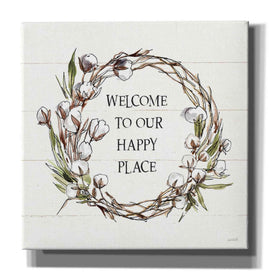 'Country Life VII Welcome' by Anne Tavoletti, Canvas Wall Art