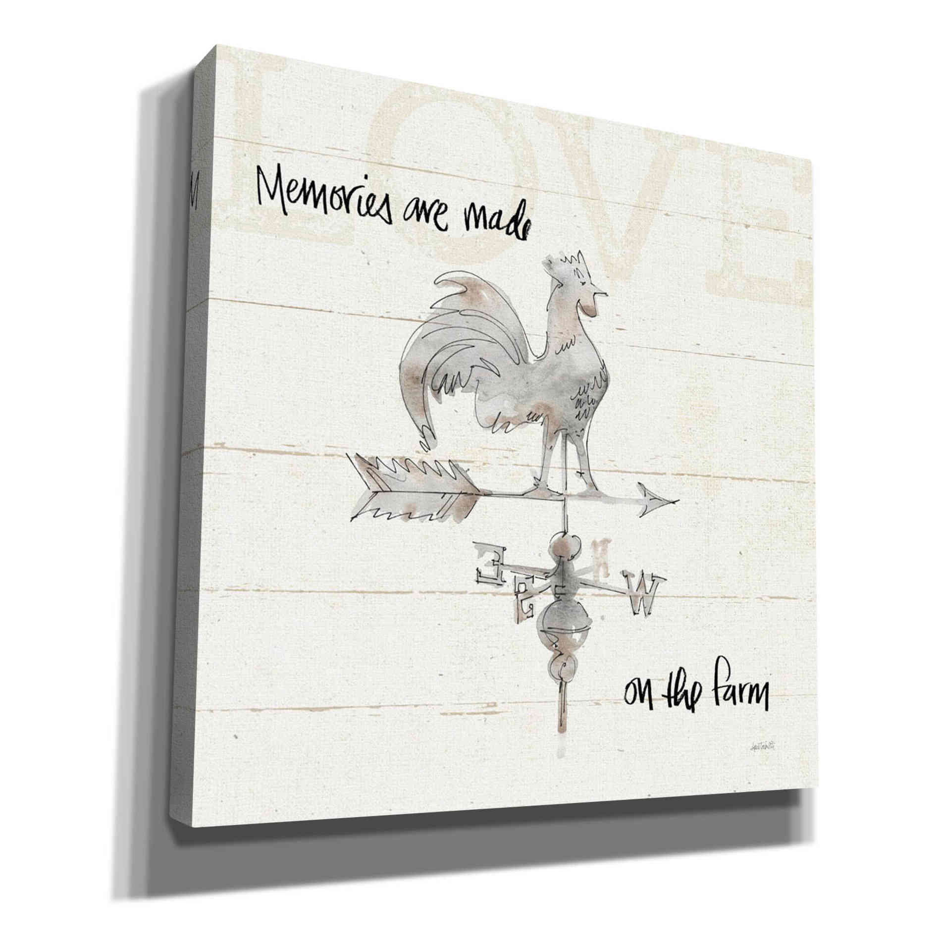 'Farm Memories V' by Anne Tavoletti, Canvas Wall Art