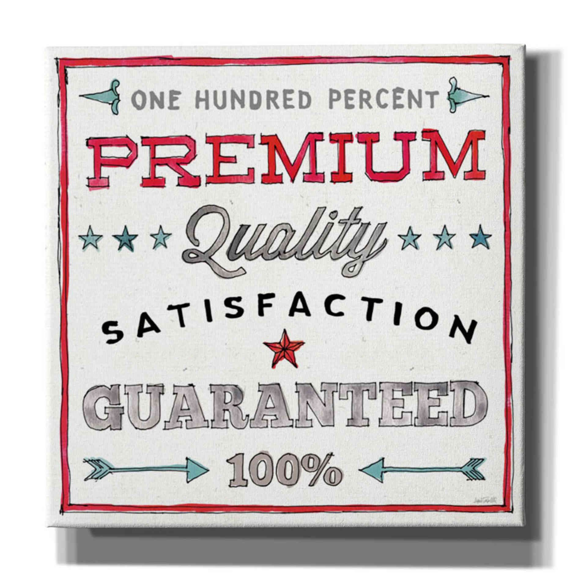 'Farm Signs VII' by Anne Tavoletti, Canvas Wall Art