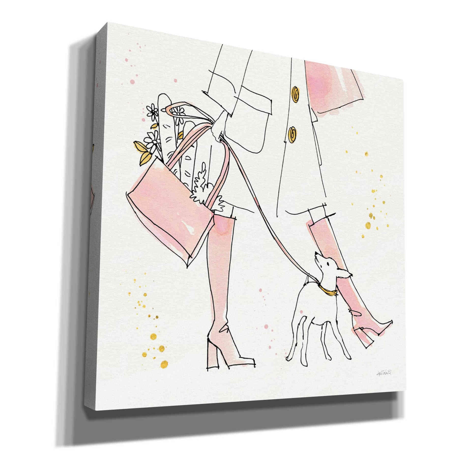 'Fashion Feet I' by Anne Tavoletti, Canvas Wall Art