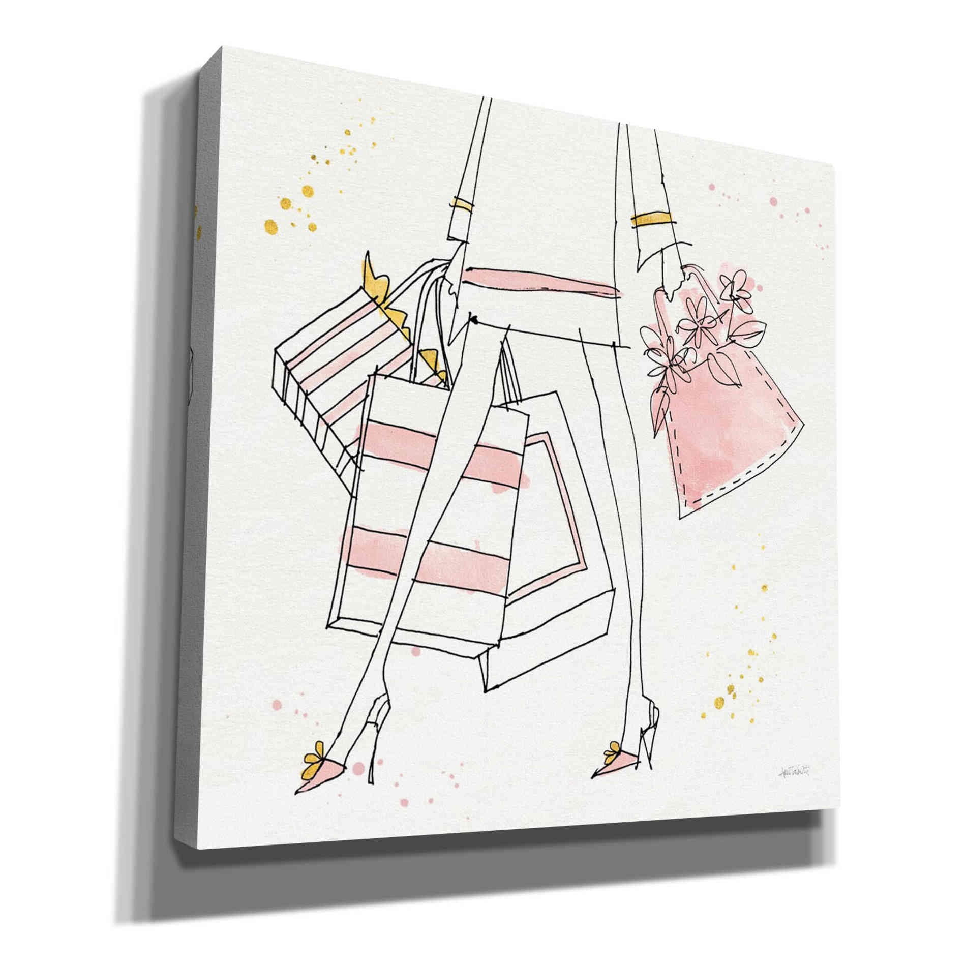 'Fashion Feet II' by Anne Tavoletti, Canvas Wall Art