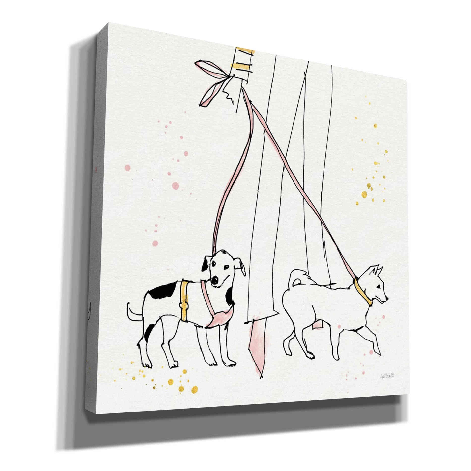 'Fashion Feet III' by Anne Tavoletti, Canvas Wall Art