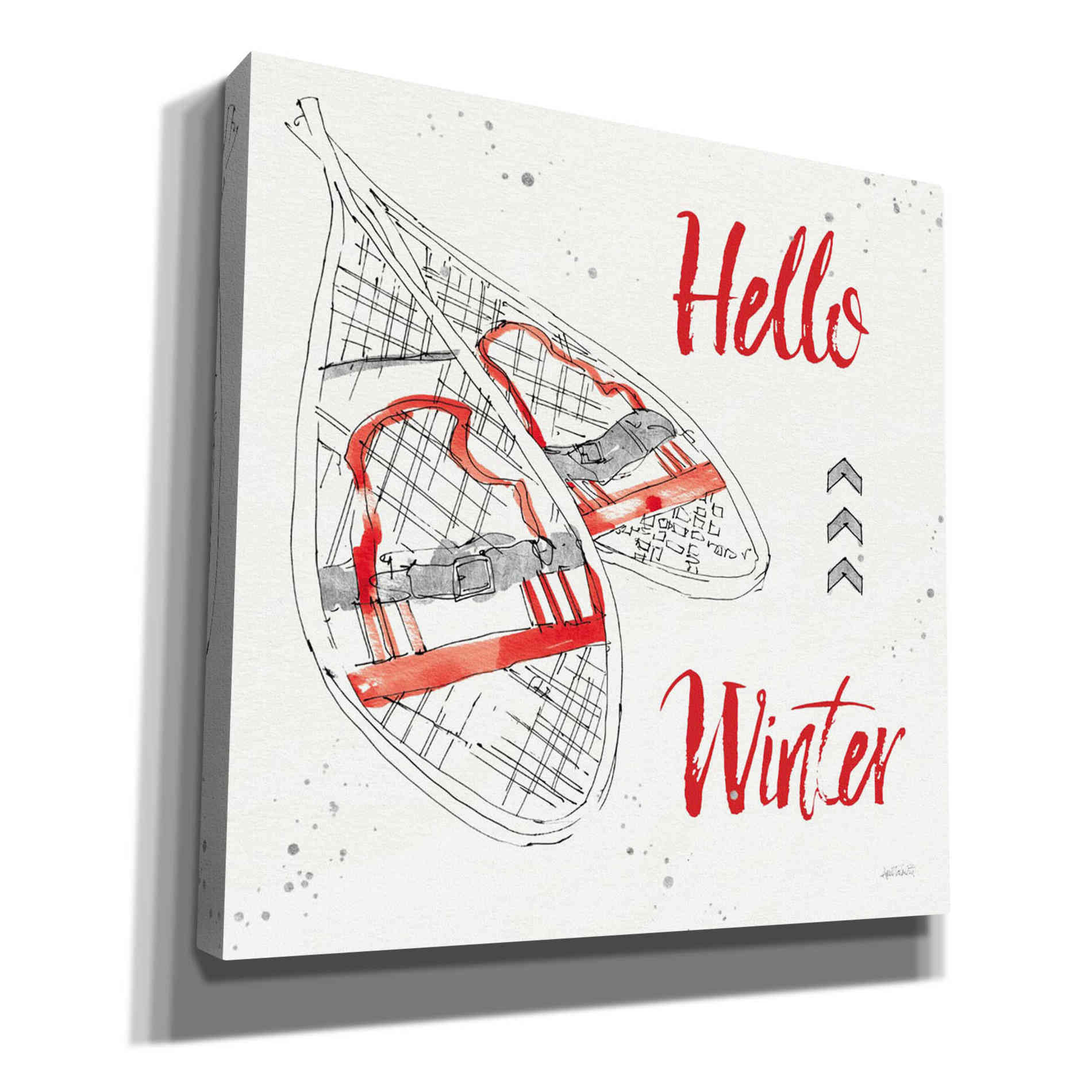 'Winter Fashion IX' by Anne Tavoletti, Canvas Wall Art