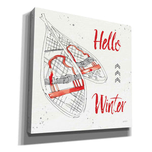 'Winter Fashion IX' by Anne Tavoletti, Canvas Wall Art