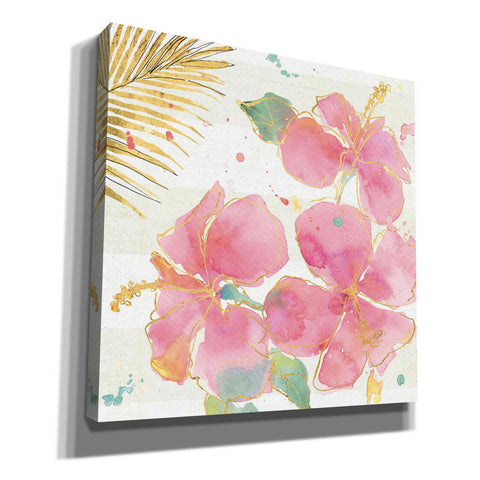 Image of 'Flamingo Fever VII' by Anne Tavoletti, Canvas Wall Art