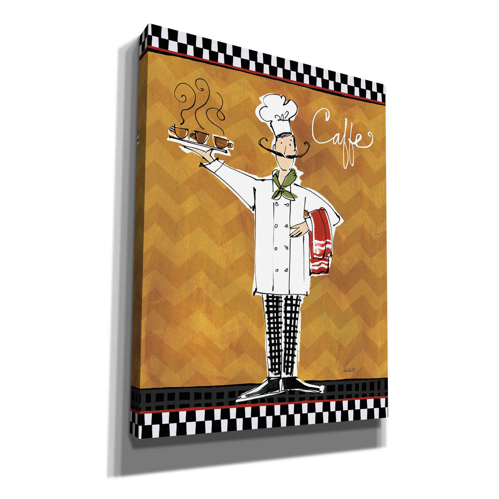 'Chefs on the Go II' by Anne Tavoletti, Canvas Wall Art