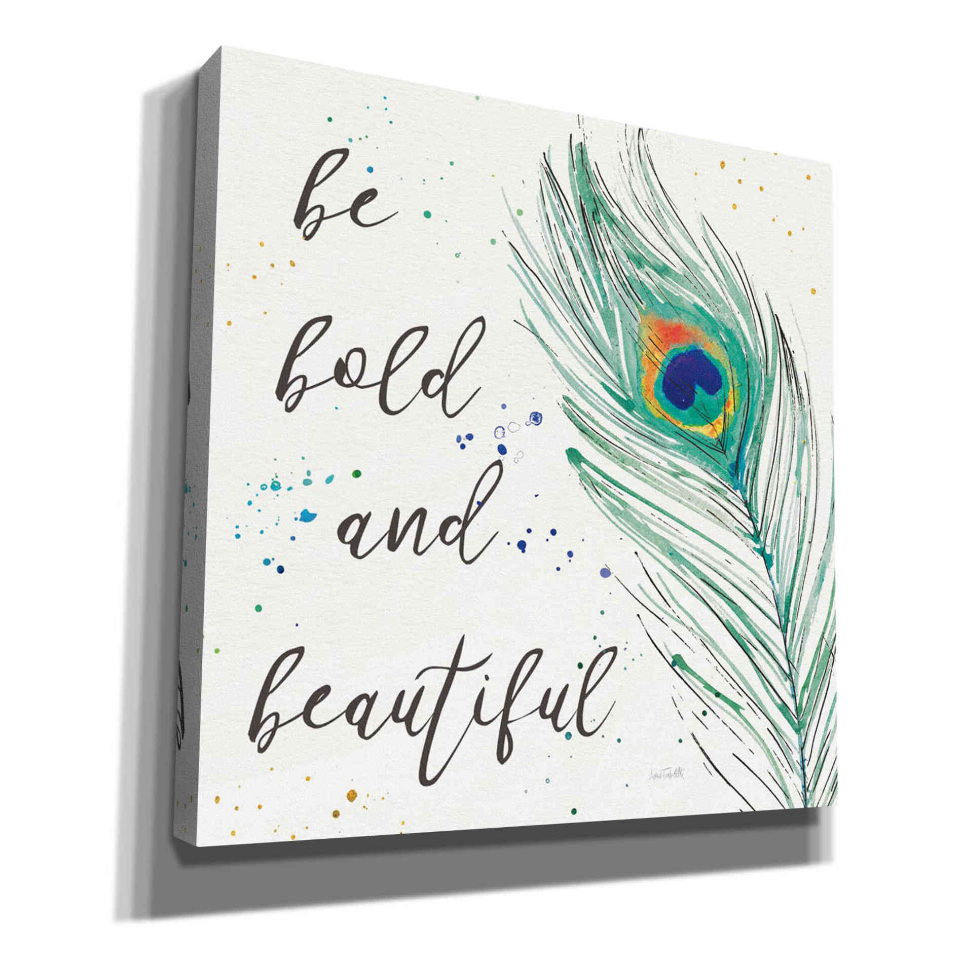 'Peacock Garden VIII' by Anne Tavoletti, Canvas Wall Art