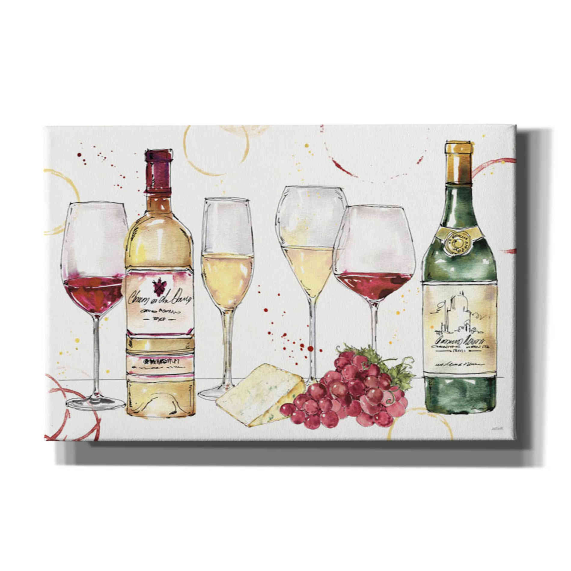'Oaked and Aged I' by Anne Tavoletti, Canvas Wall Art