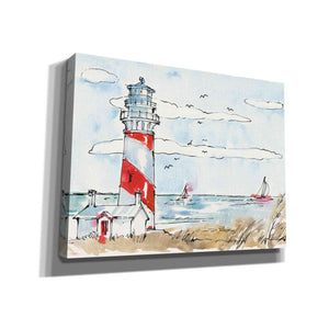 'Coastal Life I' by Anne Tavoletti, Canvas Wall Art