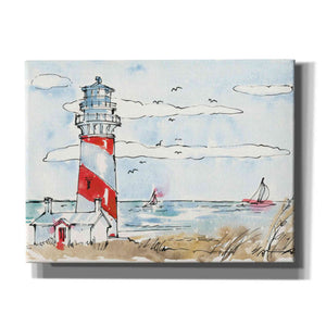 'Coastal Life I' by Anne Tavoletti, Canvas Wall Art