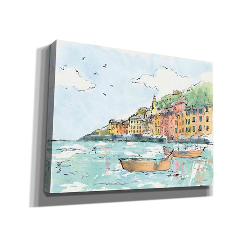 Image of 'Portofino I' by Anne Tavoletti, Giclee Canvas Wall Art