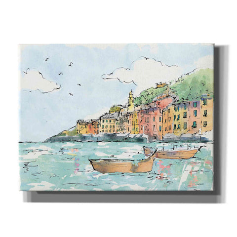 Image of 'Portofino I' by Anne Tavoletti, Giclee Canvas Wall Art