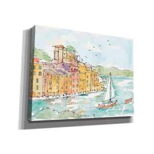 'Portofino II Crop' by Anne Tavoletti, Giclee Canvas Wall Art