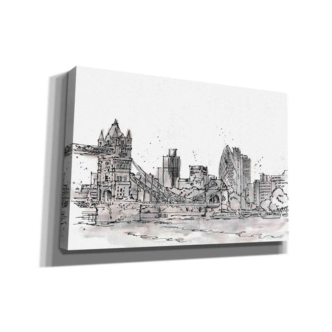 Image of 'Skyline Sketches IV' by Anne Tavoletti, Canvas Wall Art