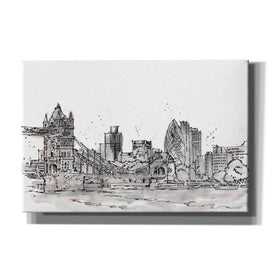 'Skyline Sketches IV' by Anne Tavoletti, Canvas Wall Art