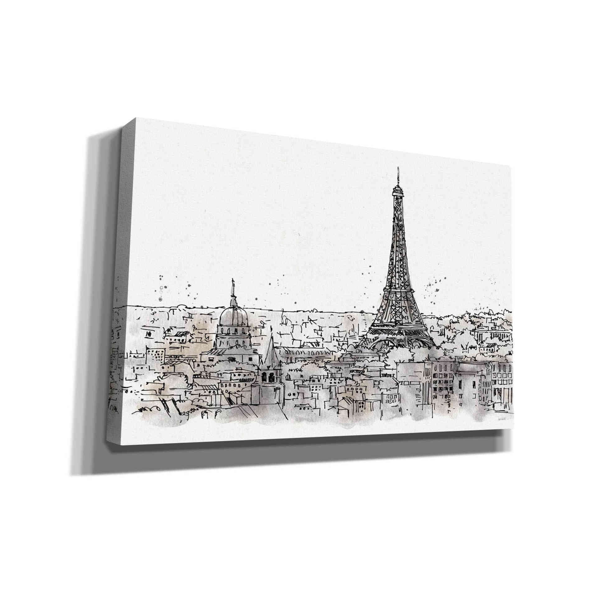 'Skyline Sketches II' by Anne Tavoletti, Canvas Wall Art