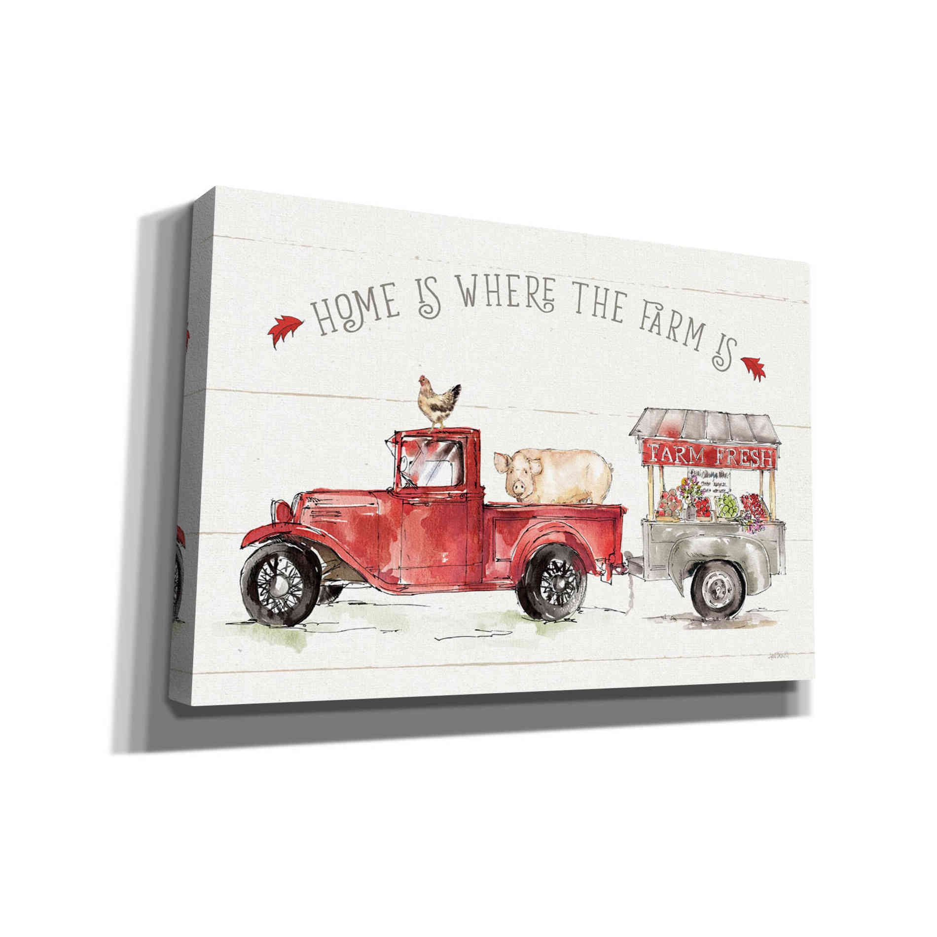 'Country Life I' by Anne Tavoletti, Canvas Wall Art