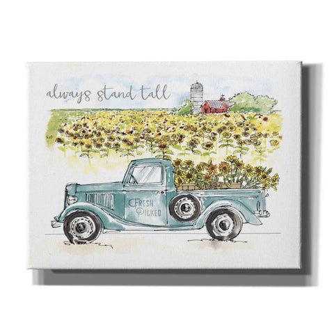 Image of 'Sunflower Fields V' by Anne Tavoletti, Canvas Wall Art