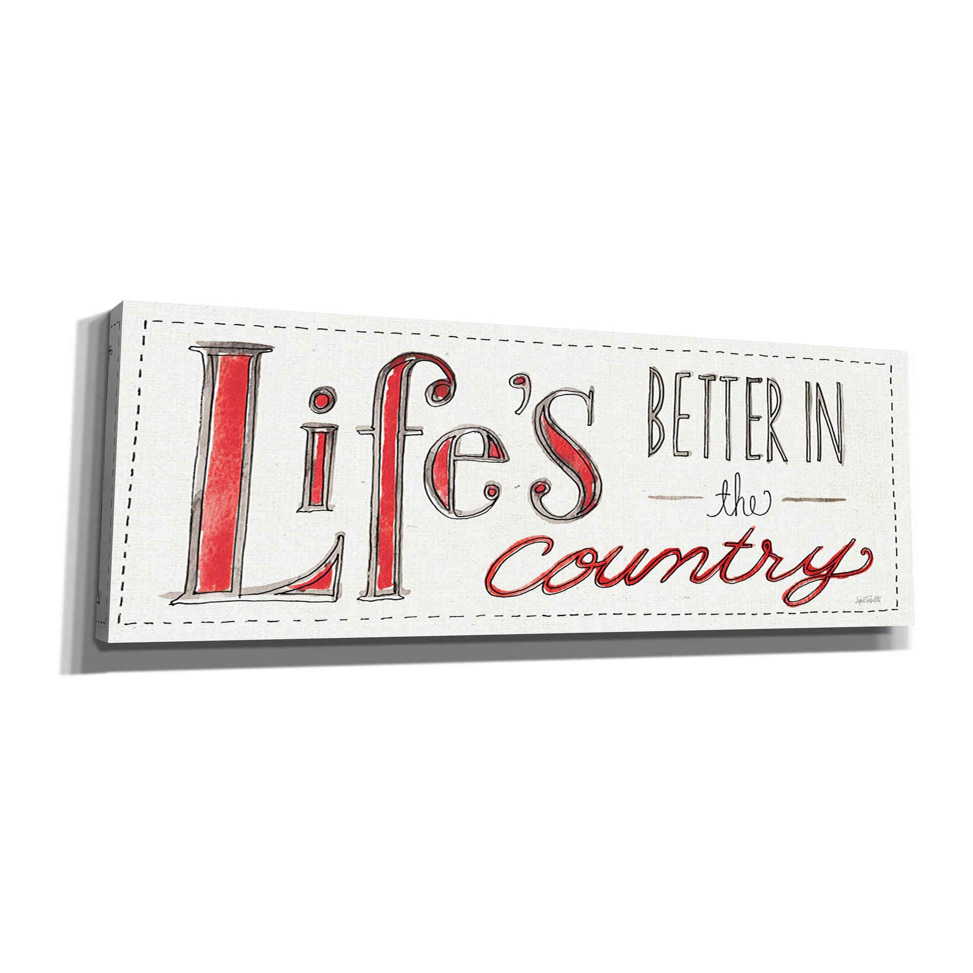 'Country Life VIII' by Anne Tavoletti, Canvas Wall Art