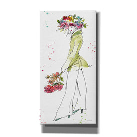 'Floral Figures VII' by Anne Tavoletti, Canvas Wall Art