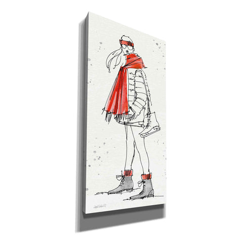 Image of 'Winter Fashion II' by Anne Tavoletti, Canvas Wall Art