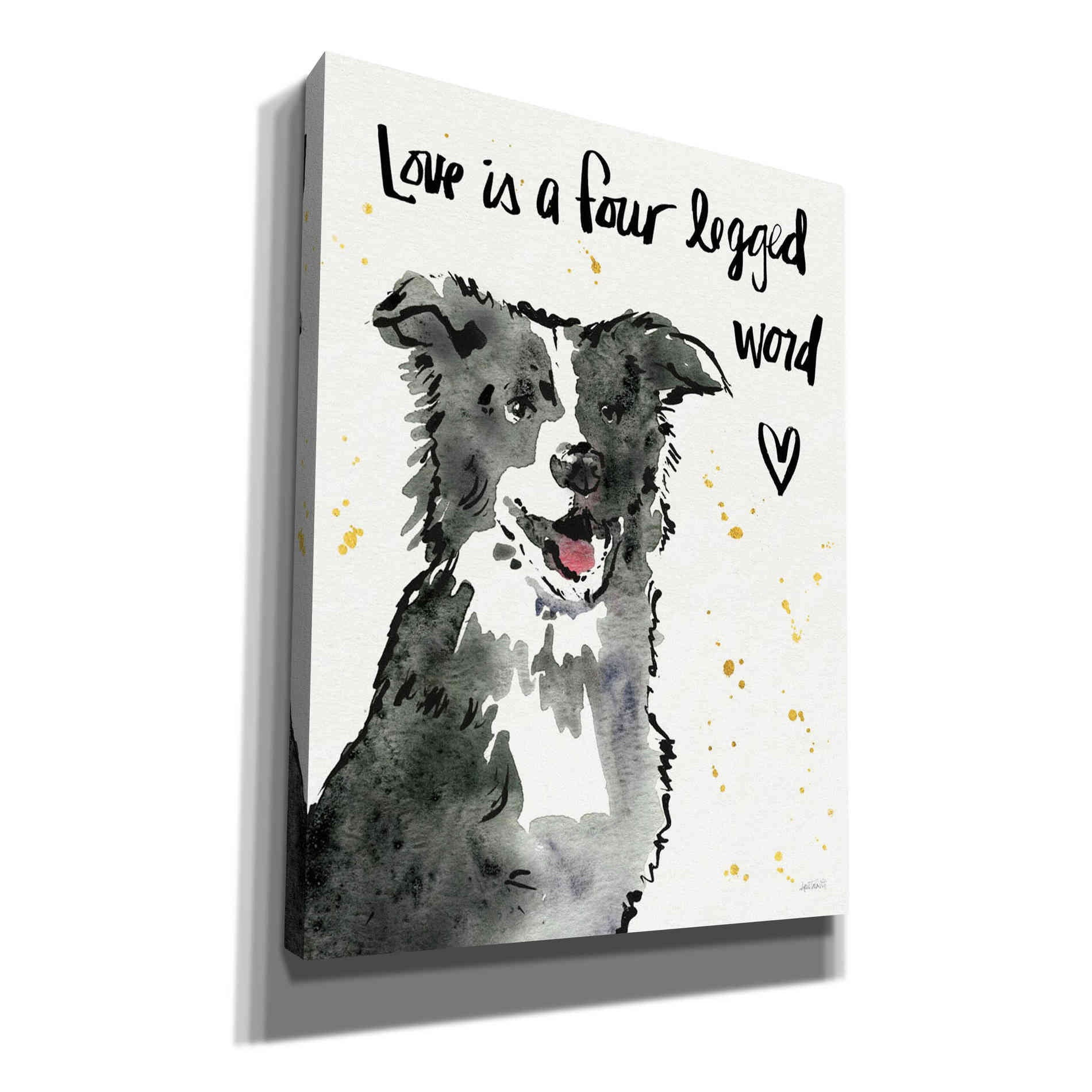 'Strike a Paws XI' by Anne Tavoletti, Canvas Wall Art