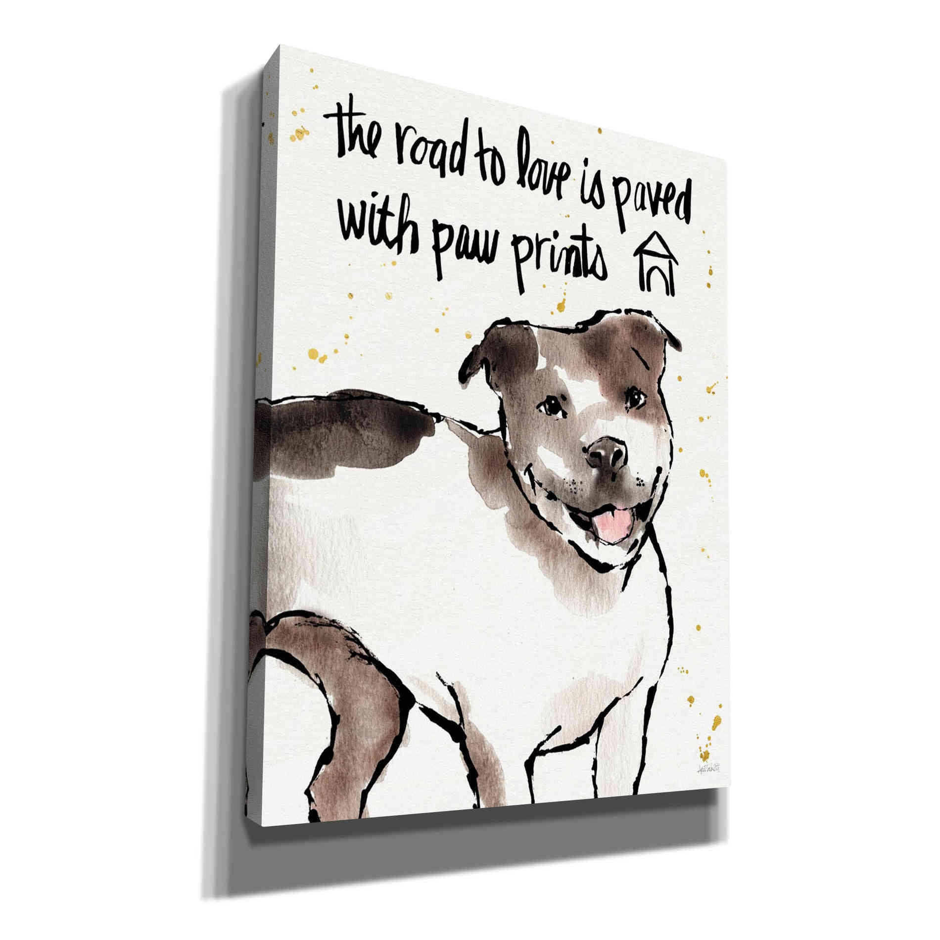 'Strike a Paws XV' by Anne Tavoletti, Canvas Wall Art