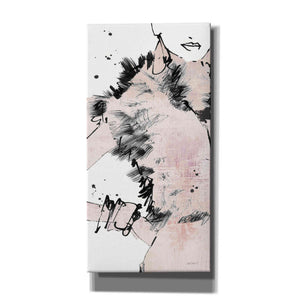 'Fashion Strokes VIII Pastel Pink' by Anne Tavoletti, Canvas Wall Art
