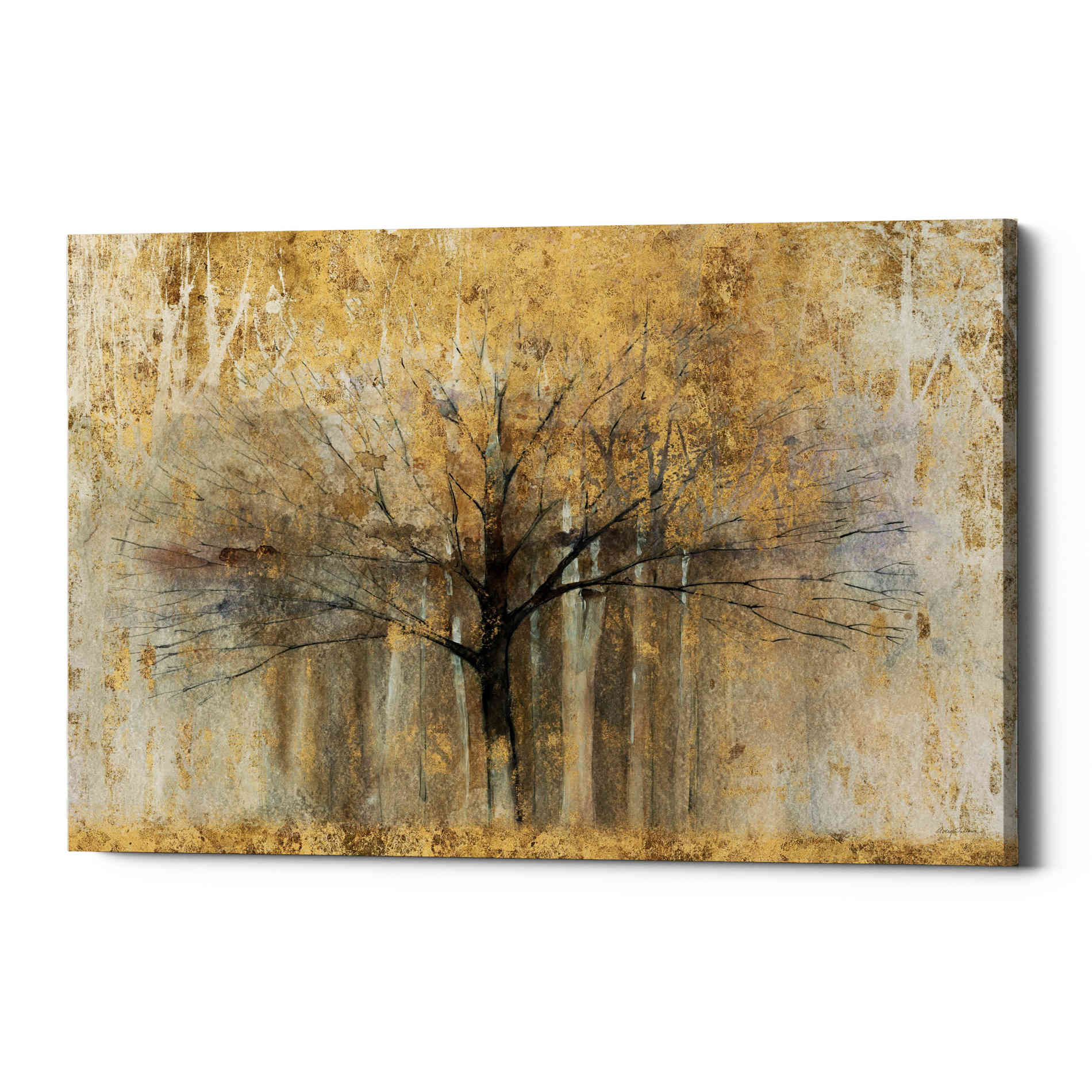 'Open Arms Gold' by Avery Tillmon, Canvas Wall Art