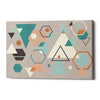 'Abstract Geo I Gray' by Veronique Charron, Canvas Wall Art